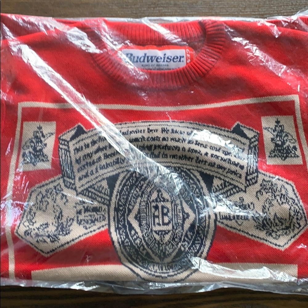 Budweiser Knit Sweater